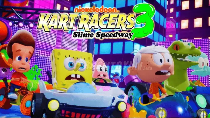 Nickelodeon Kart Racers 3 Slime Speedway Torrent Oyun
